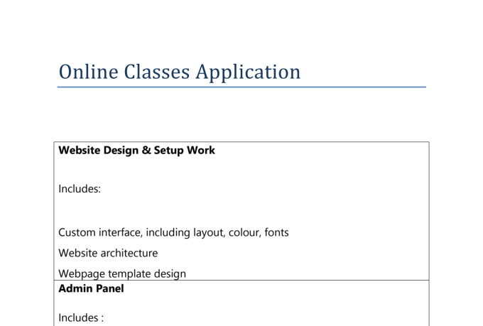 develop complete educational apps for schools, classes and academies